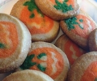 Pumpkin sugar cookies
