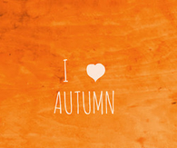 I love autumn