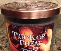 Trick or treat scented candle
