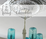 Mason Jar Chandelier