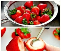 Cheesecake Stuffed Strawberries
