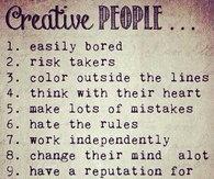 creative people