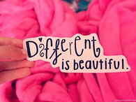 different is beutiful
