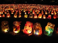 Autumn Mason Jar Lanterns