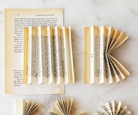 Roses Made from Vintage Book Pages