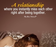 A relationship