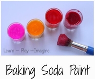 Homemade Baking soda paint