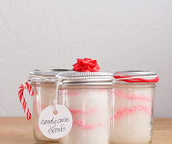 DIY Candy Cane Scrub