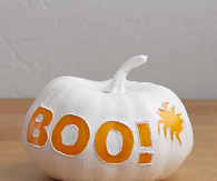 Boo Pumpkin