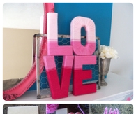 DIY Yarn Letters