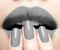 Gray Lips & Fingernails