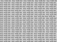 Stay With Me