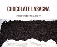 DIY Chocolate Lasagna