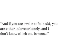 If You Are Awake At 4 Am