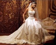 Gorgeous Embroidered Wedding Gown