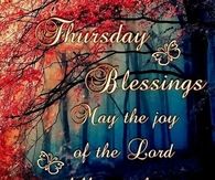 Thursday Blessings
