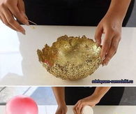 DIY Glue Vase