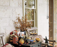 Vintage halloween decor
