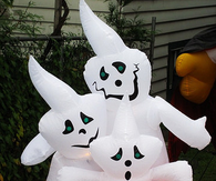 Ghost halloween outdoor decor