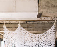 DIY Wax Paper Backdrop