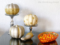 Glitter Glam Pumpkins
