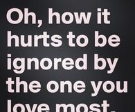 oh how it hurts