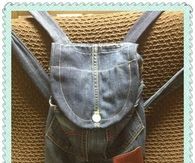DIY Old Denim Backpack