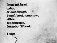 I hope
