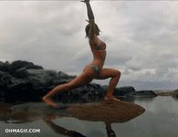Keep Your Eyes Open While Doing Yoga!