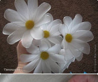 DIY Wire Fabric Daisy