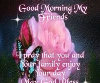 Good Morning My Friends