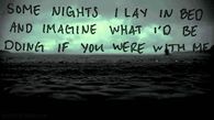 if you were with me