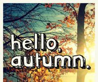Hello autumn