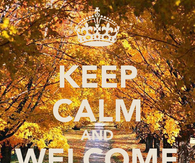 Keep calm and welcome autumn