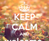Keep calm and welcome autumn