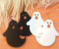 Acrylic Ghost Earrings