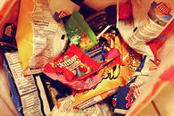 Halloween snacks and candy