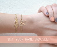 DIY Your Name Bracelet