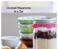 Coconut Macaroons in a jar