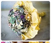 DIY Brooch Bouquet