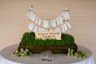 DIY Entry Wire Seating Chart