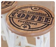 Painted kitchen stools