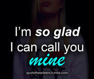 So glad i can call you mind