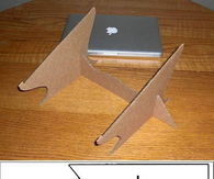 DIY Simple Cardboard Laptop Stand