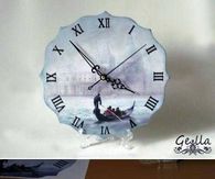DIY Clock Decoupage