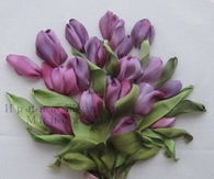 DIY Embroidery Ribbon Flower