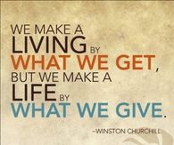 we get what we give