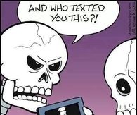 And who texted you this?