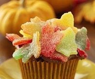 Autumn Leaves Cupcakes