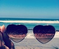 Heart shaped glasses